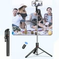 thumbnail image 1 of Bluetooth Selfie Stick, Phone Tripod, 67 Inch Adjustable Height Live Streaming Selfie Stick with Wireless Remote Shutter, 360 Degree Rotatable Stainless Steel Extendable Selfie Pole for android & iOS, 1 of 9