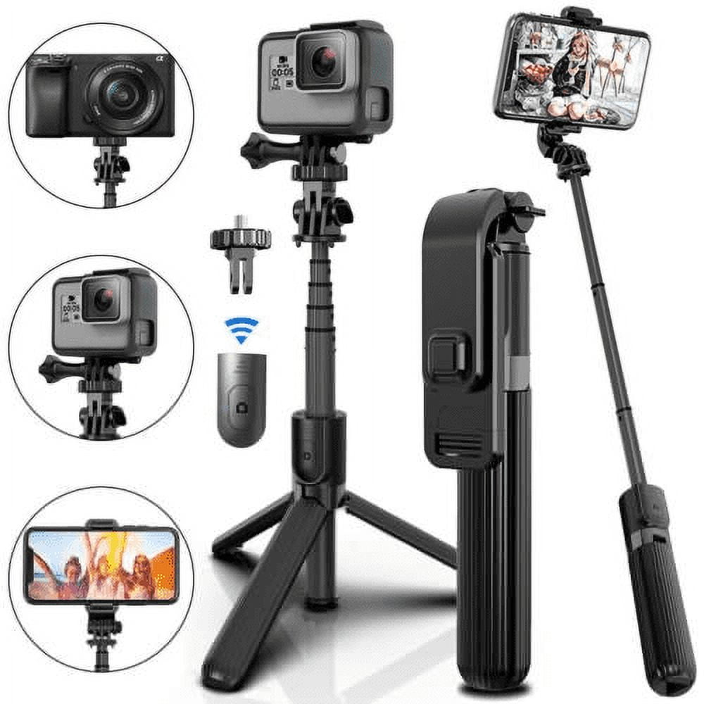 Bluetooth Selfie Stick Tripod Remote Control For All iPhone 15 14 13 12 11 Samsung Android Phone Camer Gopro