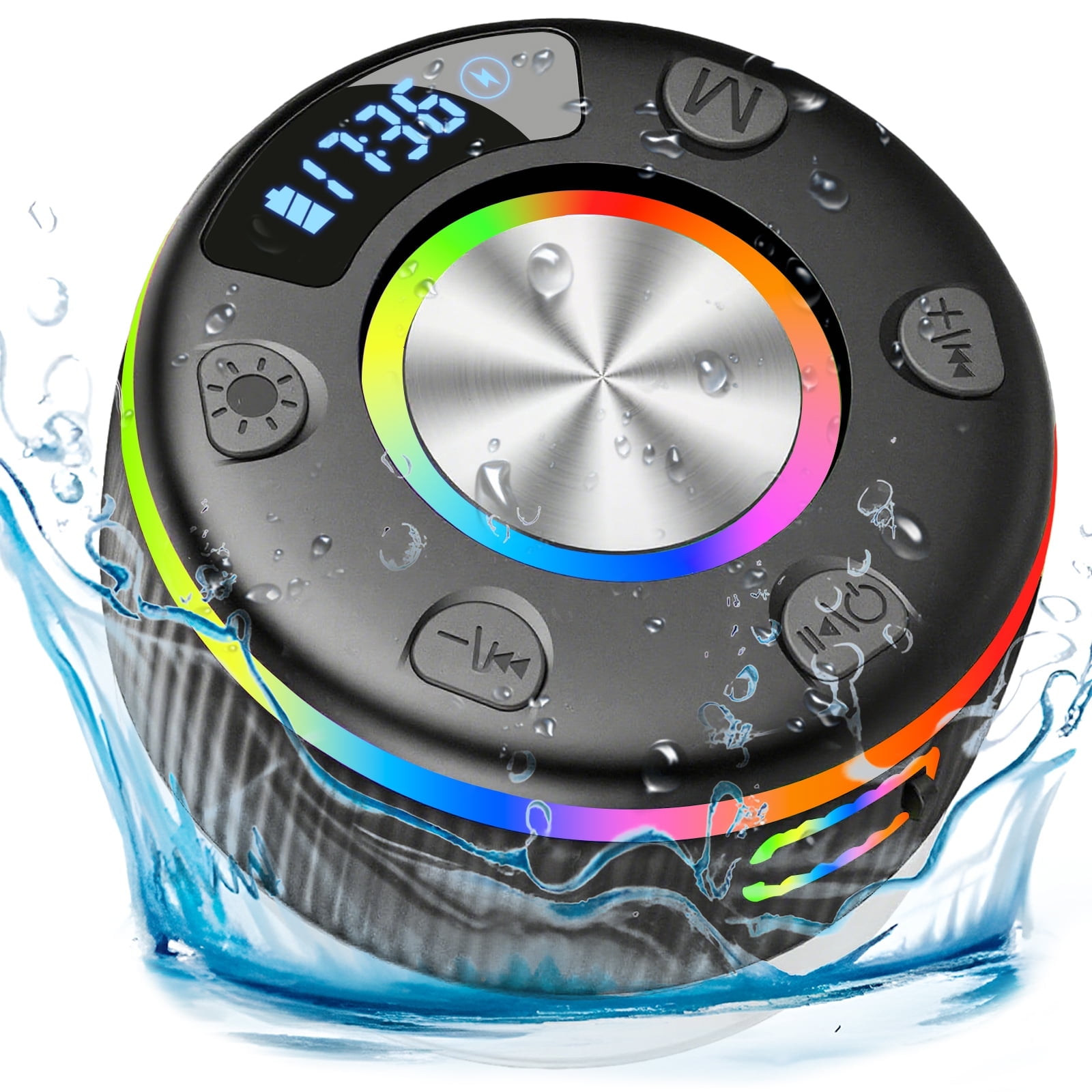 Shower Speaker, Bluetooth Speakers, IPX7 Waterproof Kuwait Ubuy