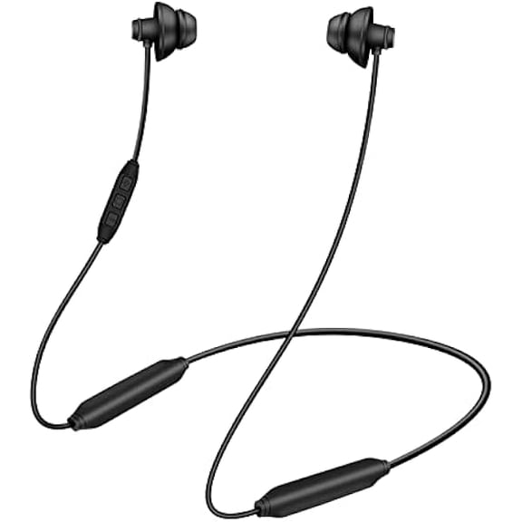 Bluetooth Sleep Headphones Bluetooth 4.2 Wireless Soft in-Ear Sleeping Earbuds, 18 Hours Music time, Wireless Sleep Headsets for Insomnia, Side Sleeper, Gym, Relaxation and Sports-Black