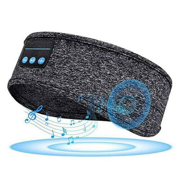 Bluetooth Sleep Mask Headphones, Long Time Play Headphone Band with Built in Speakers, Perfect for Versatile Individuals, Fitness Enthusiasts, Travelers - Yoga, Exercise, Running