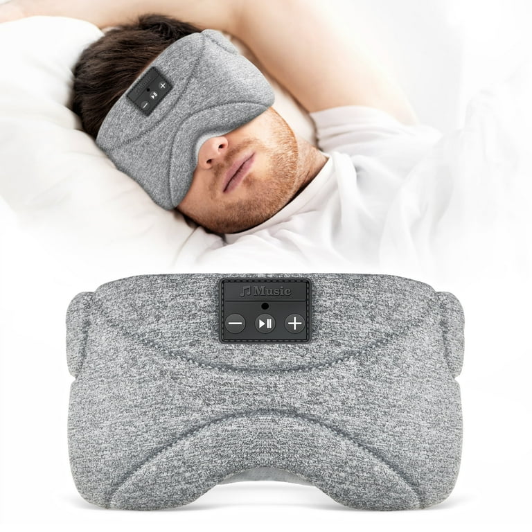 Deenee's 3D Sleep Mask for Women and Men, Eye Mask for Sleeping, Eye Cover  Blackout Masks, Weighted Sleeping Pad, Black Blindfold, Travel Accessories