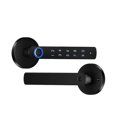 Bluetooth Smart Fingerprint Handle Lock Indoor Electronic Door Lock ...