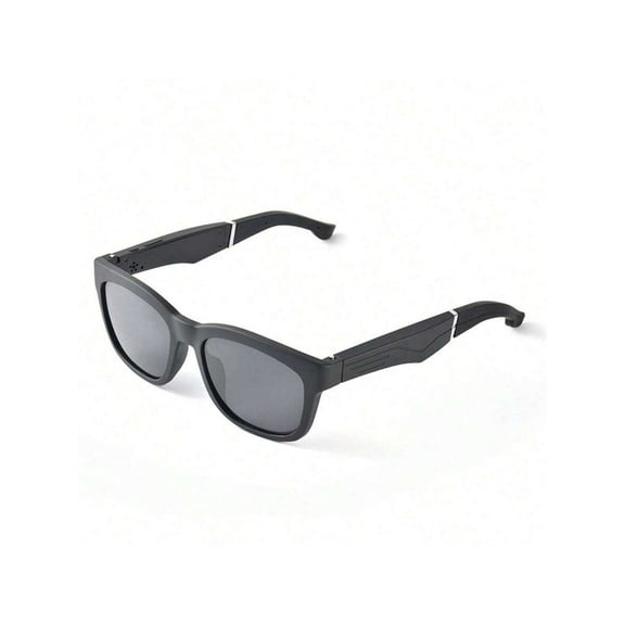 Bluetooth Smart Glasses 5.0 - Wireless Audio Sunglasses with Open Ear HD Calling, Stereo Sound for Cycling Running Driving, Fashion Sport Sunglasses with UV Protection & Remote Control