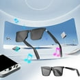 thumbnail image 1 of Bluetooth Smart Glasses With Audio And Call Function, Wireless Music Eyewear With Voice Navigation UV Protection And Hands Free Listening For Driving Fishing Outdoor Activities, 1 of 9