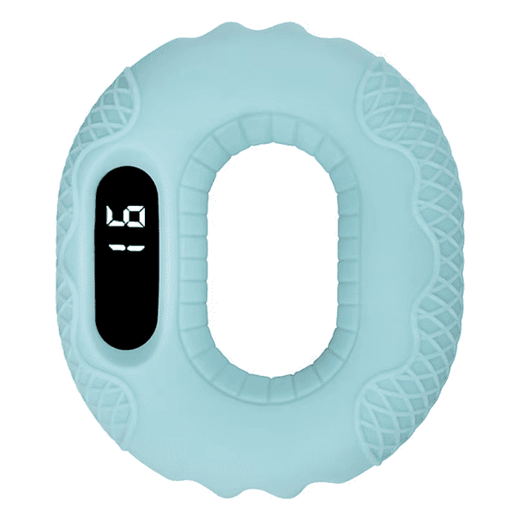 Bluetooth Smart Hand Gripper Exercise Wrist Reduce Pressure Sports Goods Support Phone for Home Office Gym Lake Green,1 x Smart Hand Grip,Lake Green