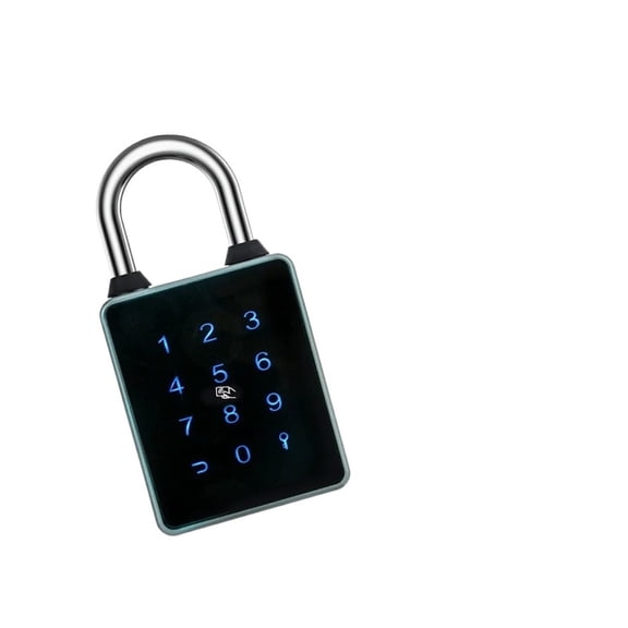 Bluetooth Smart Padlock 6 Ways Unlock Waterproof RFID Password Key Lock for Door Storage ,Easy DIY Installation