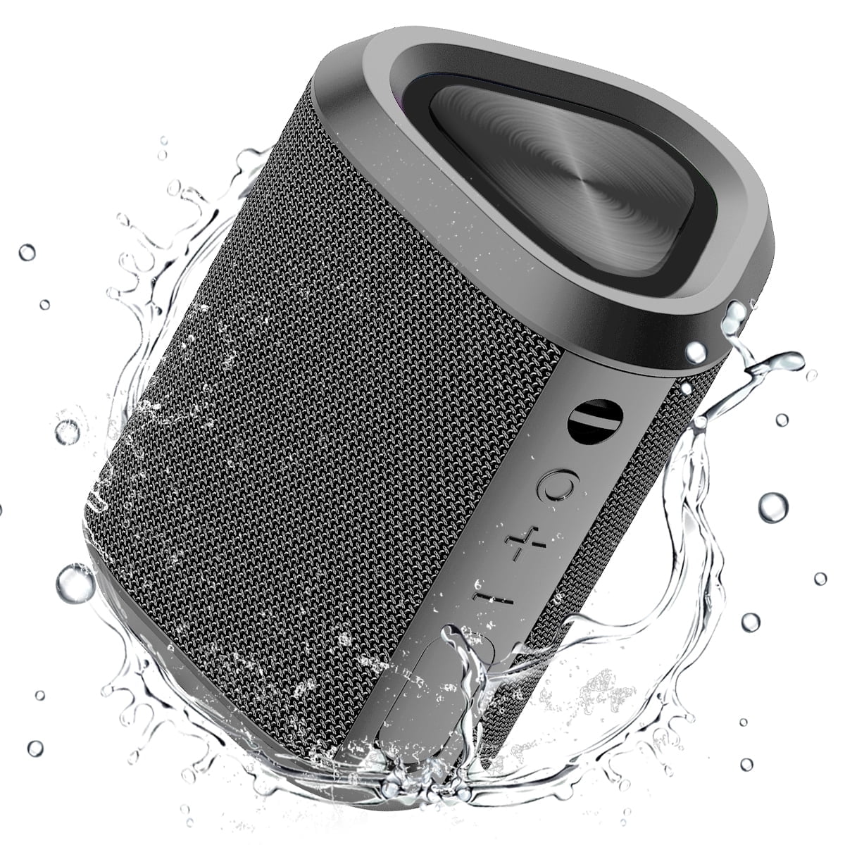 IPX7 Waterproof Bluetooth 5.0 Speaker, 24H Playtime, 100ft Range, Stereo Bass (图1) IPX7 Waterproof Bluetooth 5.0 Speaker, 24H Playtime, 100ft Range, Stereo Bass (图1)