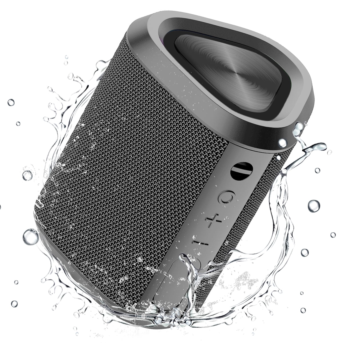 Portable Bluetooth Speaker,3D Stereo Hi-Fi Bass Upgraded  Wireless Bluetooth Speaker 5.0 with 18H Playtime,Built-in Mic,FM  Radio,100Ft Wireless Range,Portable Speakers for Outdoors,Travel Bass :  Electronics