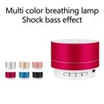 thumbnail image 1 of Bluetooth Speaker under $5! CQCYD Metal Bluetooth Speaker, Mini Portable Wireless Audio with LED Lights, TF Card Support, Luminous Computer Phone Speaker, Compact Travel Sound Box, 1 of 9