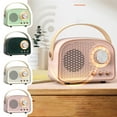 thumbnail image 1 of Bluetooth Speaker under $5! Cagogo Retro Bluetooth Speaker, Mini Wireless Speaker with Clear Stereo Sound, Portable Speaker Support FM Radio USB SD Card AUX, Vintage Style for Home Office Outdoor, 1 of 9