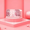 thumbnail image 1 of Bluetooth Speaker under $5! Xqxayjr Bluetooth Speaker with Alarm Clock, Mirror Finish Wireless Speaker, FM Radio TF Card Player, Portable Speaker with LED Display for Home and Office, 1 of 9