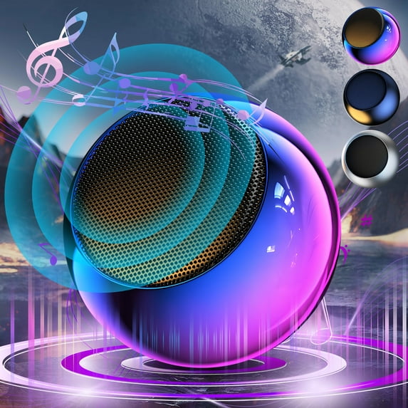 Bluetooth Speaker under $5! Yannianjz Mini Bluetooth Speaker, Portable Wireless Stereo with Loud Volume and Rich Bass, Outdoor Compact Speaker for Travel, Party, and Home Use