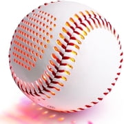 JIOBOLION Glow-in-the-Dark Bluetooth Baseball Speaker for Sports Fans, Red