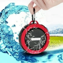 Bluetooth Speaker C6 Sucker Portable Wireless 5W ABS HiFi Sound IP65 Waterproof Hands-Free Call Auto Memory Mic USB TF FM Battery for Outdoor Indoor Car Bathroom