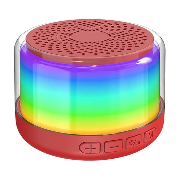 Bluetooth Speaker Colorful Cool Wireless Good Quality High End Mini Sound System Immersive Sound Experience & Dual Connectivity Long Battery & Extended Bluetooth Range Dynamic Light Effects