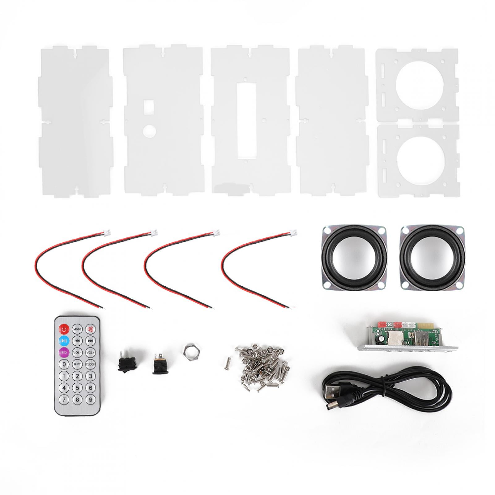 Bluetooth Speaker DIY Kit MP3 Music Pack Stereo sound 3W Mini Power