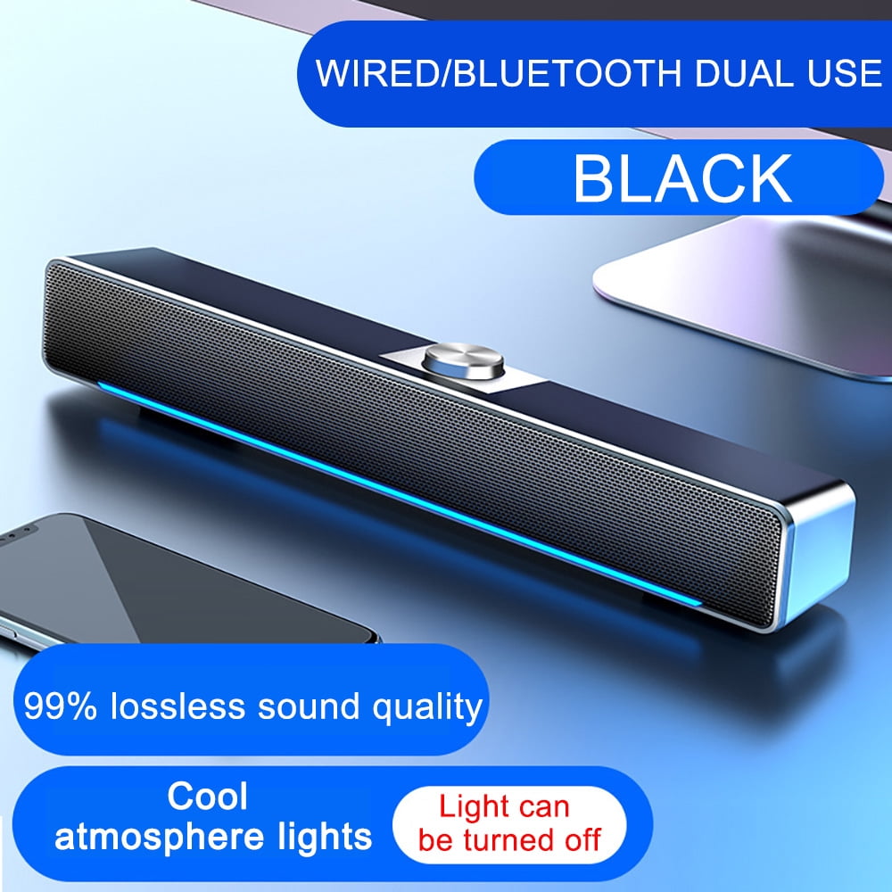 Bluetooth Speaker Home Computer Audio Subwoofer Wired Bluetooth Speaker ...