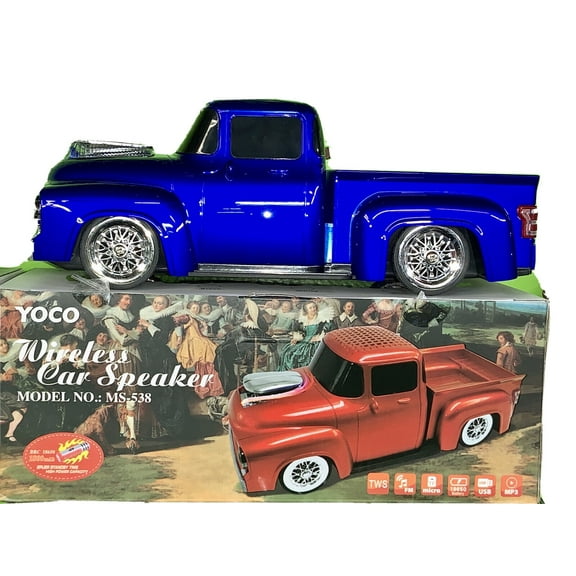 Bluetooth Speaker LED Classic Music Truck Loud Sound with Mp3, USB & FM Support