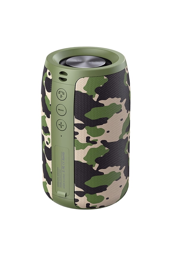 Bluetooth Speaker Portable Wireless Speaker, 360 Stereo Sound IPX5 Waterproof Bluetooth 5.0 TWS Pairing Long Battery Life Deep Bass, Speaker for Shower Beach Travel Party Home