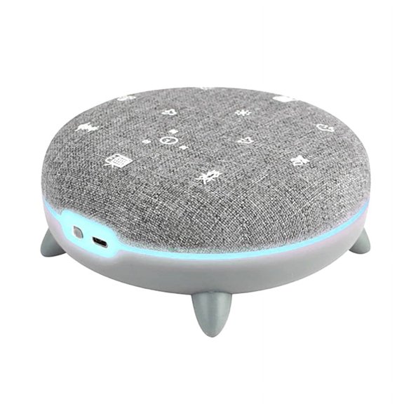 Bluetooth Speaker Relaxing & Soothing Machine RGB Color Lights White Noise Sleep Therapy and Speaker for Kids Adults
