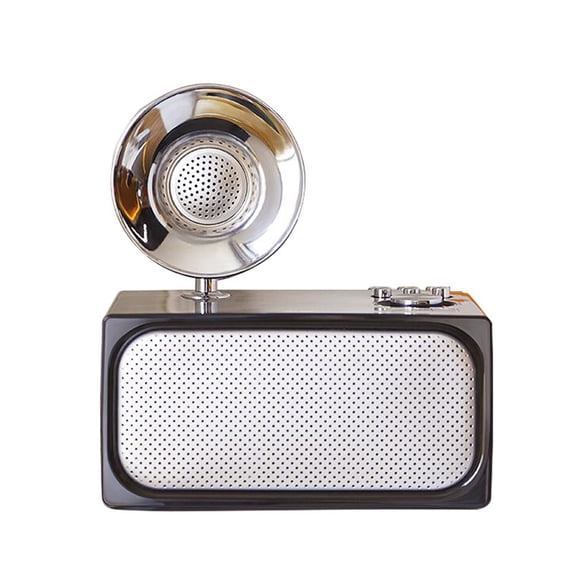 Bluetooth Speaker Retro A-udio Subwoofer Wireless Mini Radio Phone Computer Card A-udio