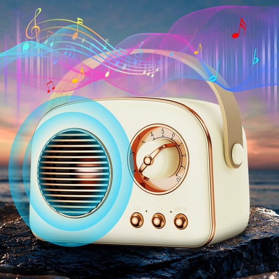 Bluetooth Speaker The New Private Model Retro Bluetooth Speaker Multi-function Card Outdoor Portable Desktop Bluetooth Stereo Outdoor Speakers