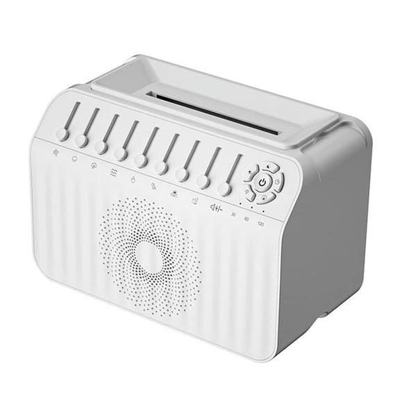 Bluetooth Speaker White Noise Sleep Aid Night Light Diffuser Humidifier Machine Free Combination of 8 Goup Nature Sound