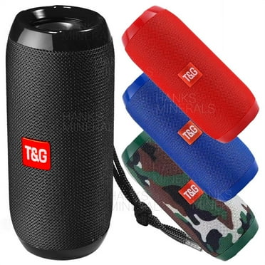 Bluetooth Speaker Wireless Portable Waterproof Outdoor Loud Stereo Bass USB FM - Black