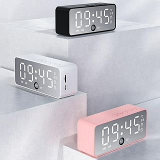 Battery Digital Alarm Clock, Lcd Clock Electronic For Bedroom Home