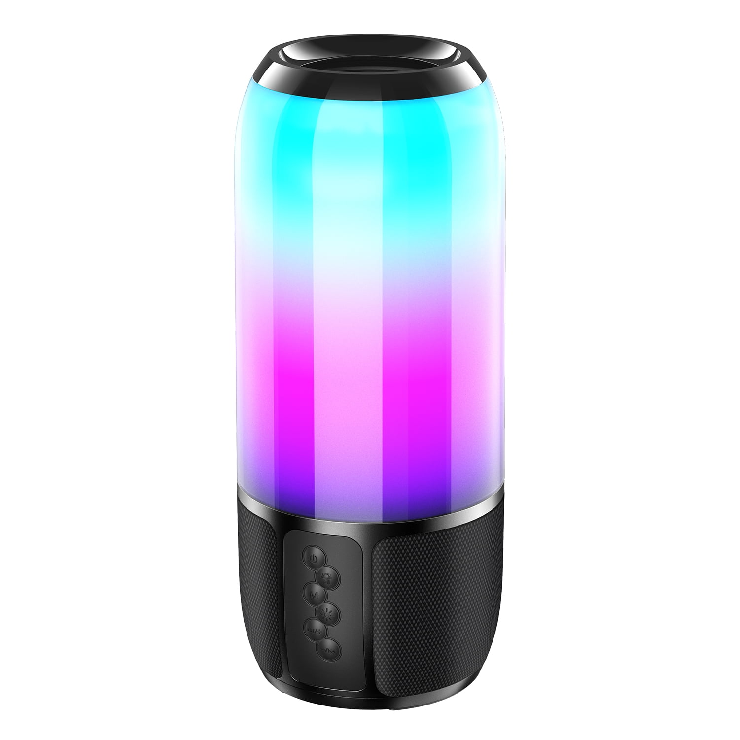 Bluetooth Speaker with Lights Color Changing, Portable Wireless