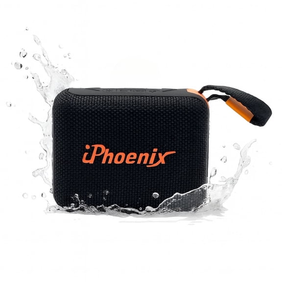 IPHOENIX IP-570 Bluetooth Portable Speaker with Charging Chord and Built in Power Bank