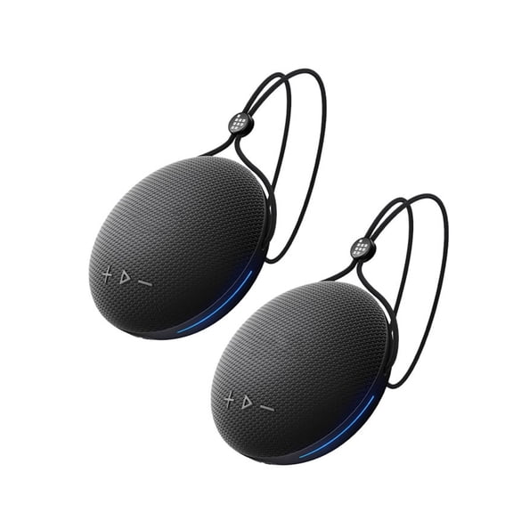 Bluetooth Speaker with True Wireless Stereo, Dual Drivers, IPX7 Waterproof, 24-hour Playtime Portable Speaker ,Bike Audio