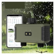 Bluetooth Sprinkler Timer 2 Zone, Smart Water Timer for Garden Hose,Smart Automatic Irrigation Timer