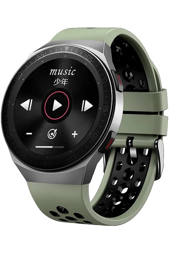 Bluetooth Talking Music Smartwatch with Fitness Tracker