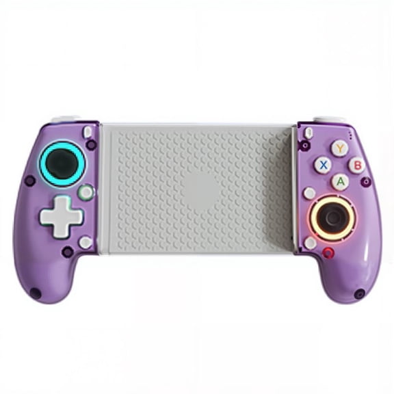 Bluetooth Telescopic Game Controller with Interchangeable Faceplates & 6-Axis Gyroscope - Wireless Stretchable Gamepad Compatible with Android/Switch 1/2, Featuring Motion Control & Customizable Shel