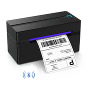 Bluetooth Thermal Shipping Label Printer, HKHKPI Portable 4x6 Thermal Address Label Printer for Small Business, Compatible with Phone & Windows