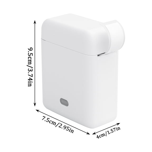 Bluetooth Thermal Sticker Maker, Portable Label Printer for Kitchen and School Organization, Wireless Labeling Machine with Intelligent Auto-Rewind