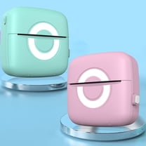 Bluetooth Thermal Sticker Printer - Wireless Portable Label Maker for Notes, Photos, Memos, Receipts - Inkless Printing, 200dpi Resolution, 1200mAh Battery, Includes 1 Roll Paper (5.7x2.8cm)