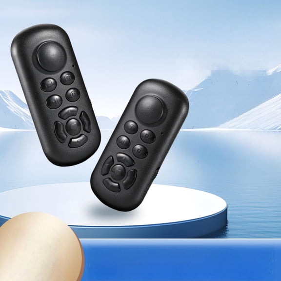 Bluetooth TikTok Remote Control for Phone - 3-in-1 Wireless Selfie Remote, Page Turner for Kindle App, Camera Zoom Controller, Hands-Free Video Scrolling for iOS & Android (33FT Range)