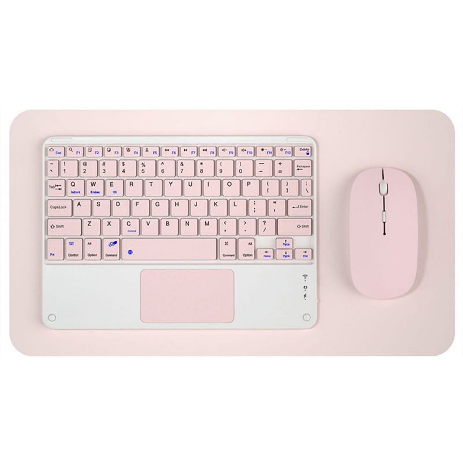 Bluetooth Touchpad Keyboard Mouse Kit Russian Arabic Spanish Wireless