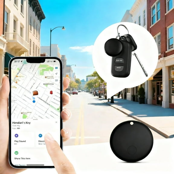 Bluetooth Tracker, Find My Tracker with Sound, IP67 Waterproof Smart Tag Trackers Item Finder for Key, Backpack, Wallet, Pet, iOS / Android Supported
