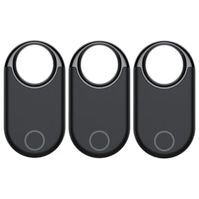 Loshall Air Tracker Tag (iOS Only)-3 Pcs, Smart Item Finder Work with Apple Find My for Luggage, Keys, Bags, Pets, Wallet, Bluetooth Tracker/ Key Finder and Item Locator Smart Tag Replaceable Battery