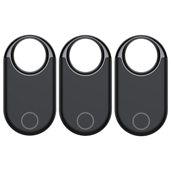 Loshall Air Tracker Tag (iOS Only)-3 Pcs, Smart Item Finder Work with Apple Find My for Luggage, Keys, Bags, Pets, Wallet, Bluetooth Tracker/ Key Finder and Item Locator Smart Tag Replaceable Battery