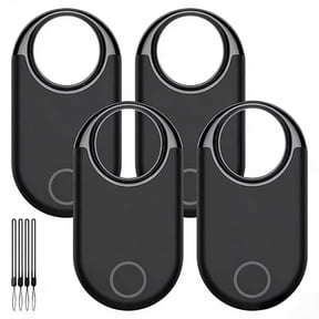 Loshall Air Tracker Tag (iOS Only)-4 Pcs, Smart Item Finder Work with Apple Find My for Luggage, Keys, Bags, Pets, Wallet, Bluetooth Tracker/ Key Finder and Item Locator Smart Tag Replaceable Battery
