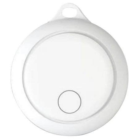Bluetooth Tracker  Smart GPS Tracker Finder Locator  Phone Finder and Item Locator for Keys  Bags  Water-Resistant  1 Pack  White