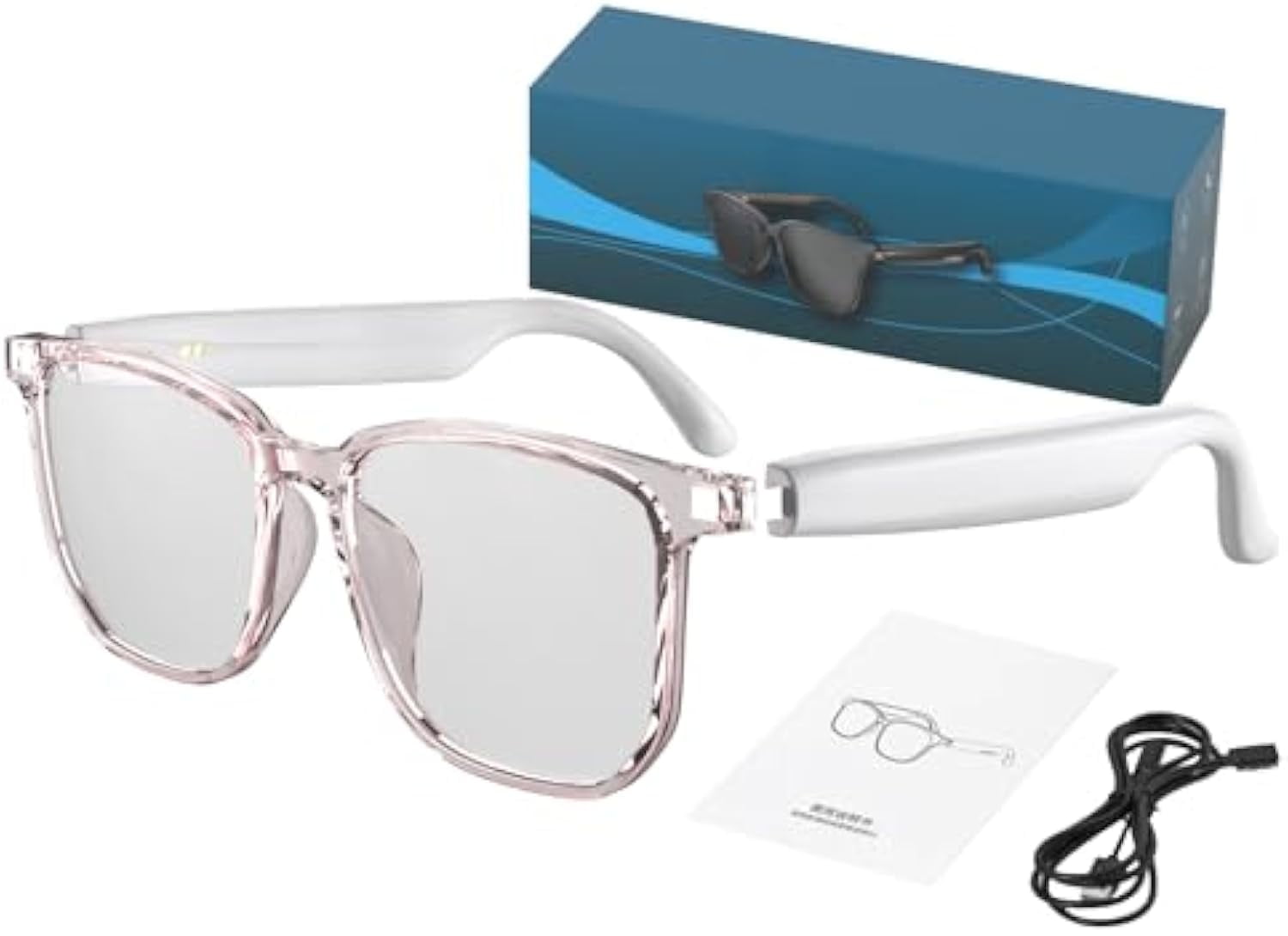 Bluetooth Translation Glasses, Hy-C8 Ai Wireless Bluetooth Translation ...