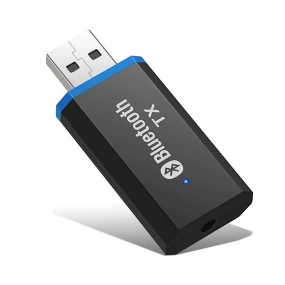 Bluetooth Transmitter 5.0 + EDR Audio Adapter For TV PC Headphones 3.5MM Jack AUX USB Stereo Music Wireless Adapter Plug & Play
