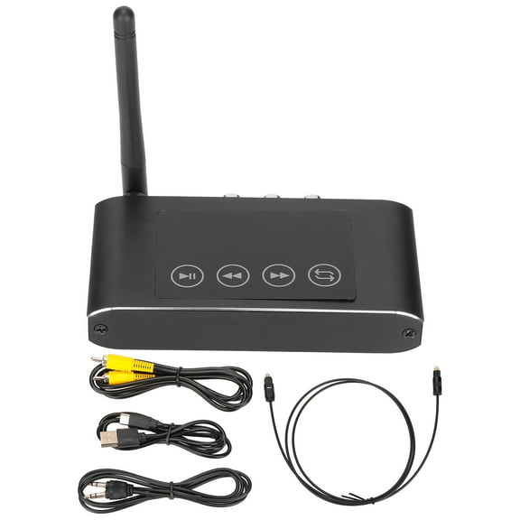 Bluetooth Transmitter Receiver 15m / 49ft Long Range Wireless Transmitter Receiver for TV CD Player MP3