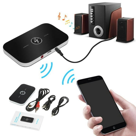 Bluetooth Transmitter Receiver - Bluetooth 5.0 Transmitter for TV, Wireless Audio Adapter for Home Stereo/Headphones/Speakers/ Home Theater/TV/PC/Car